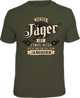 T-Shirt - Jäger - etwas älter - Shirt -...