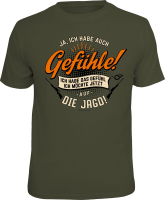 T-Shirt - Jäger - Jagdgefühle - Shirt -...