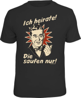 JGA - Ich heirate - T-Shirt - Größe S M L XL XXL