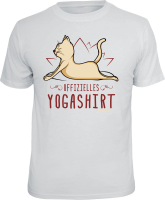Katze - offizielles Yogashirt - T-Shirt / Shirt...