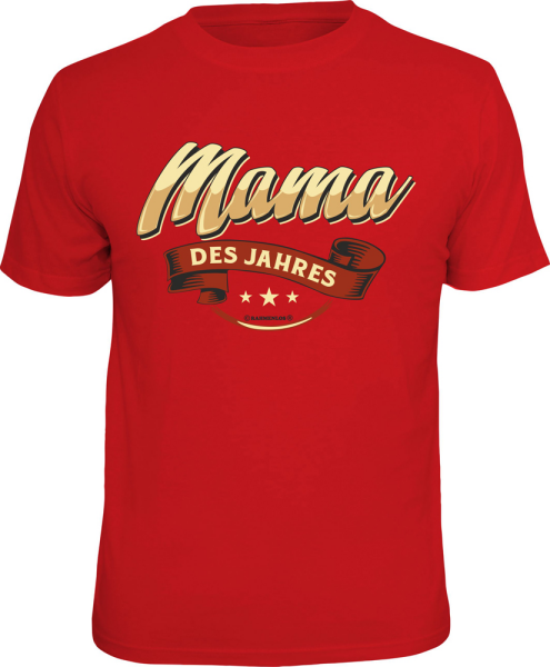 Mama des Jahres T-Shirts - Grössen S M L XL XXL