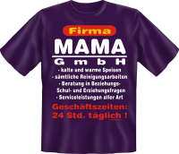 Mama GmbH farbig - Fun Spruch T-Shirt in den Grössen...