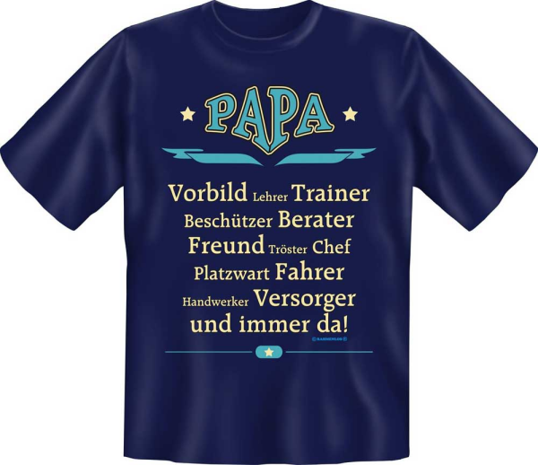 Mama ist Vorbild - Fun T-Shirt, Grössen S-M-L-XL-XXL