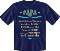 Mama ist Vorbild - Fun T-Shirt, Grössen S-M-L-XL-XXL