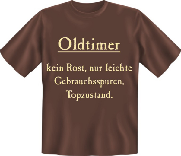 Oldtimer - Fun T-Shirt, Grössen S-M-L-XL-XXL