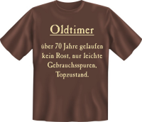 Oldtimer über 70 - Fun T-Shirt, Grössen...
