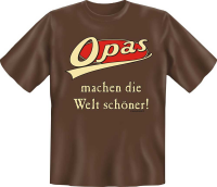 Omas machen die Welt schöner - Fun T-Shirt,...