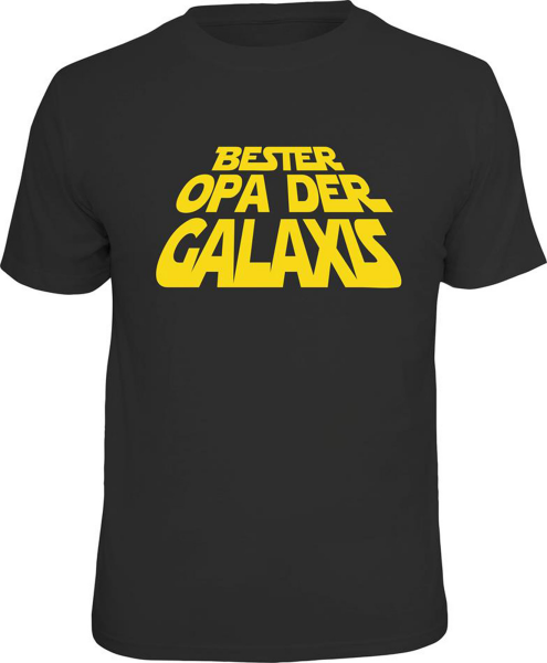 Opa - der Galaxis - T-Shirt Grössen S-M-L-XL-XXL - Fun Sprüche Shirt