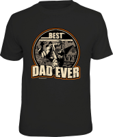 Papa - Best Dad ever - T-Shirt / Shirt Größe...