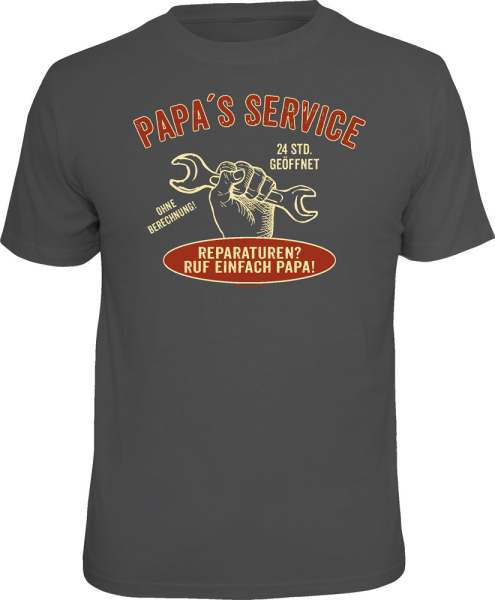 Papas Service T-Shirts - Grössen S M L XL XXL