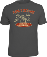 Papas Service T-Shirts - Grössen S M L XL XXL