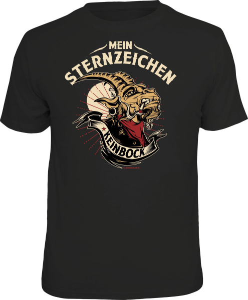 T-Shirt - Sternzeichen - Kein Bock - Shirt - Größe wählbar S M L XL XXL