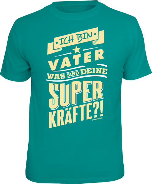 Superkräfte Vater T-Shirts - Grössen S M L XL XXL