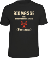T-Shirt - Teenager - Biomasse - Shirt - Größe...