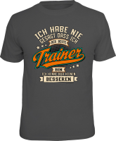 T-Shirt - Trainer - der beste - Shirt - Größe...