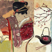 Gotzes, Sabine - Kunstdruck - Asia Tea