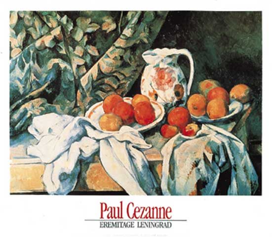 Cézanne, Paul - Kunstdruck - Stillleben mit Früchten