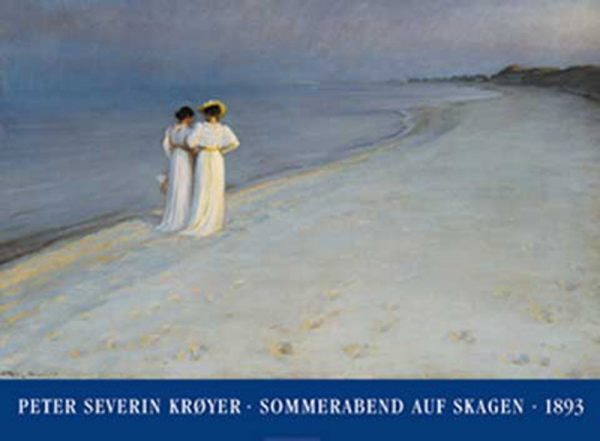 Kroyer, Peter Severin - Kunstdruck - Sommerabend auf Skagen
