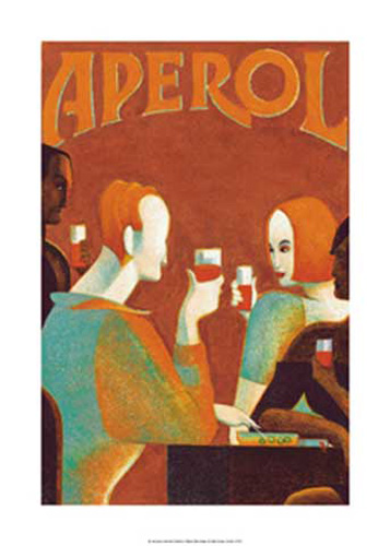 Mattotti, Lorenzo - Kunstdruck - Salute Aperol