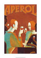 Mattotti, Lorenzo - Kunstdruck - Salute Aperol