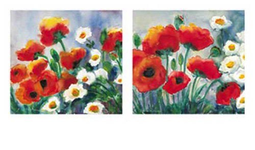 Kremkau, Christine - Kunstdruck - Mohn auf Mallorca