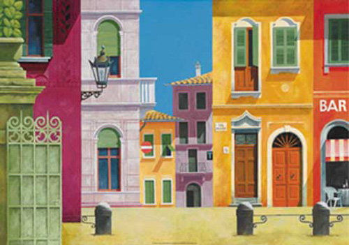 Christian - Kunstdruck - Via Del Sole