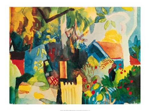 Macke, August - Kunstdruck - Landschaft