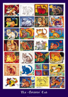 Como, Gerold - Kunstdruck - The Artist´s Cat Katzen