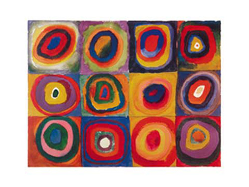 Kandinsky, Wassily - Kunstdruck - Quadrate