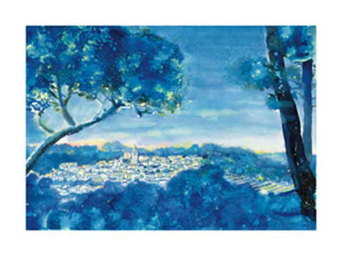 Tillmann, Günter - Kunstdruck - Morgenerwachen in Arta