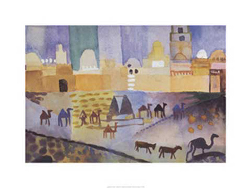 Macke, August - Kunstdruck - Kairouan I