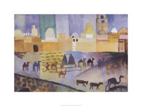 Macke, August - Kunstdruck - Kairouan I