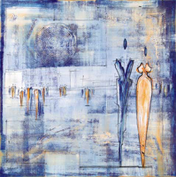 Neumark, Joram - Kunstdruck - Walk On By II (Blue)