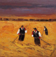 Inis - Kunstdruck - Racolta Del Fieno