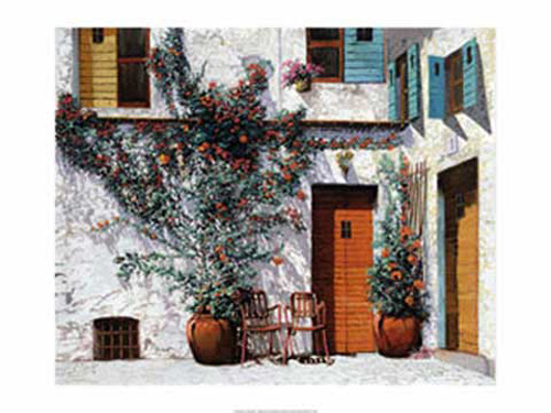 Borelli, Guido - Kunstdruck - Il Cortile Bianco