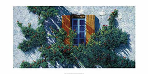 Borelli, Guido - Kunstdruck - La Finestra E Il Rampicante