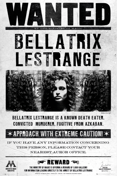 Harry Potter - Poster - Bellatrix