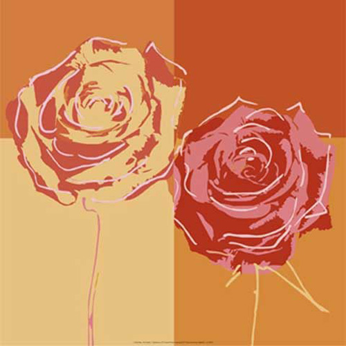 Neer, Rod - Kunstdruck - Pop Roses I