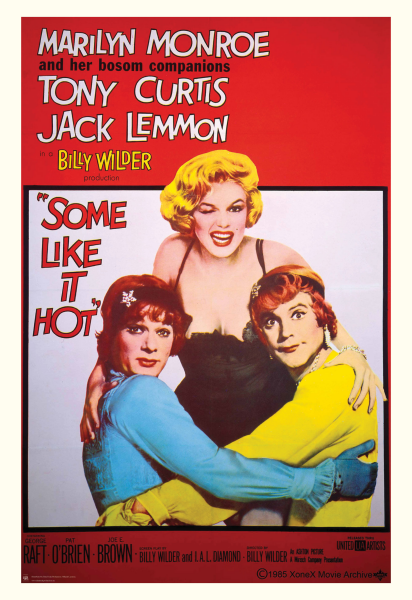 Manche mögen es heiß - Poster - Marilyn Monroe