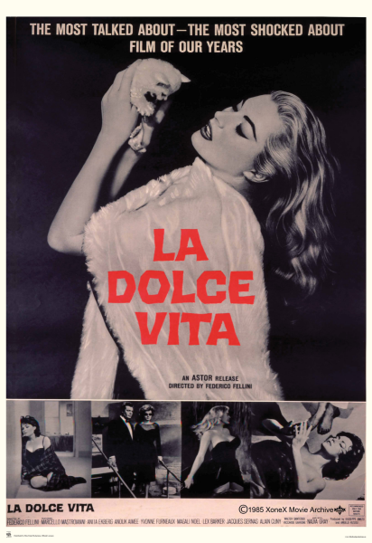 Dolce Vita, La - Poster - Anita Ekberg Version 3
