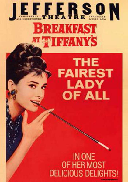 Breakfast at Tiffanys - Poster - Red Design
