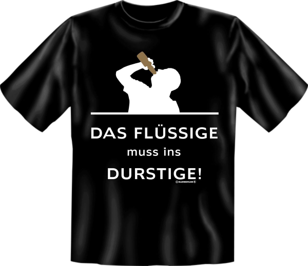 Das Flüssige - Bier - Textilien - T-Shirt