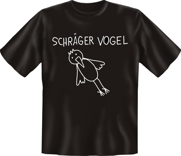 schräger Vogel  - Textilien - T-Shirt