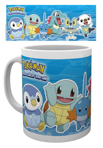 Pokemon - Pokémon - Lizenz Tassen - Water Partners