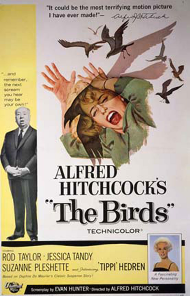 Hitchcock, Alfred - Poster - The Birds - One Sheet