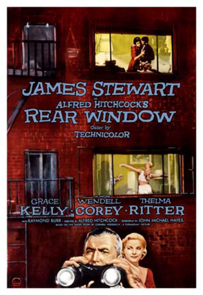 Hitchcock, Alfred - Poster - Rear Window