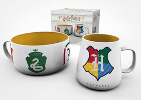 Frühstücks-Set - Geschenk-Set - Harry Potter - House Pride