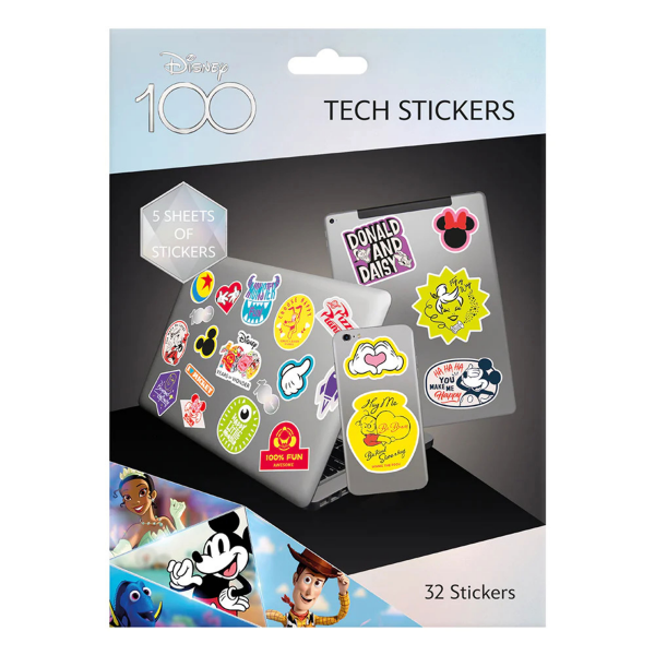 Disney - Sticker-Sets - 100 Jahre - Happy Faces Technik Sticker