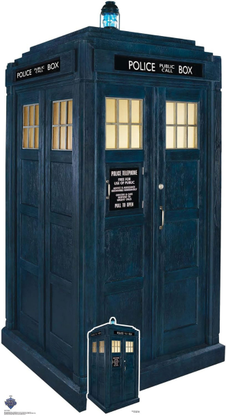 Doctor Who Pappaufsteller Tardis Pappaufsteller