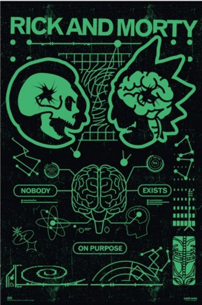 Rick & Morty - Poster - On Purpose